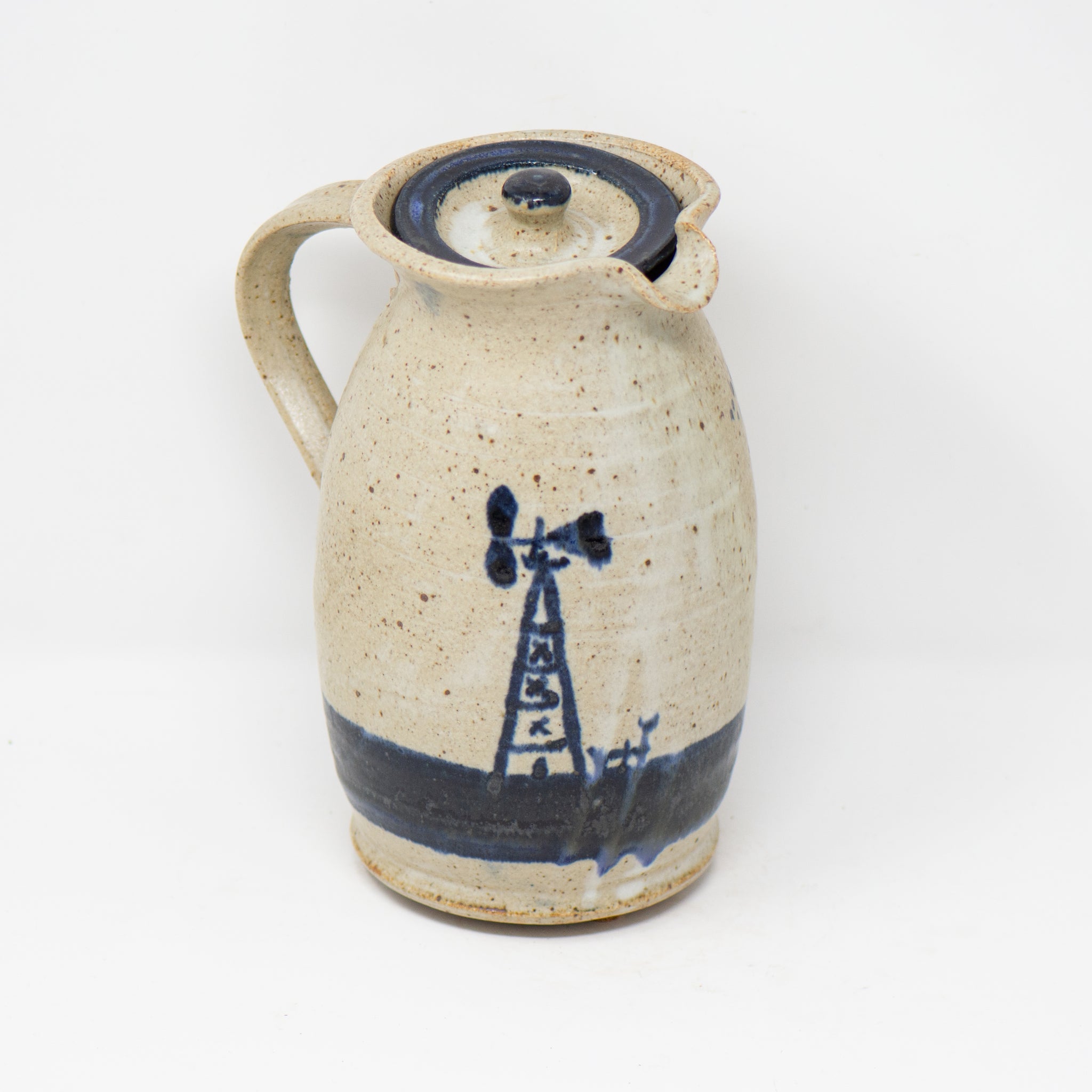 Lidded Pitcher